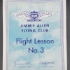 1934 Flight Lesson  Sheet 3